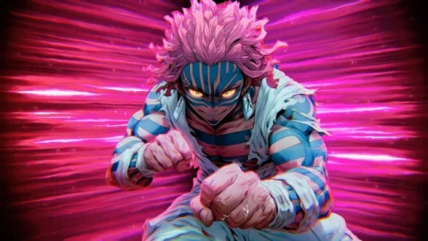 Fist of Fury - Akaza Live Wallpaper - Free Live Wallpaper