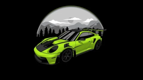 Green Porsche 911 Gt3 Rs Live Wallpaper - Free Live Wallpaper