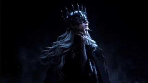 Dark Queen With Crown Live Wallpaper - Free Live Wallpaper