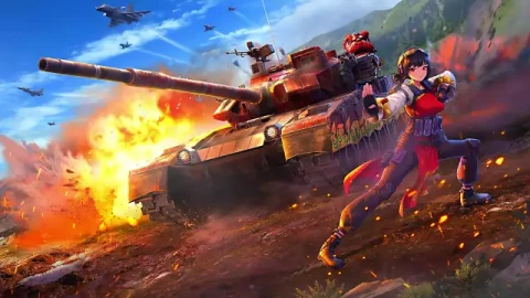 Senrai Maidens X War Thunder Live Wallpaper - Free Live Wallpaper