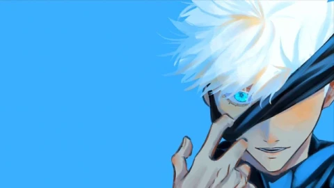 Jujutsu Kaisen - Gojo Satoru Blue Eye 4K Live Wallpaper - Free Live Wallpaper