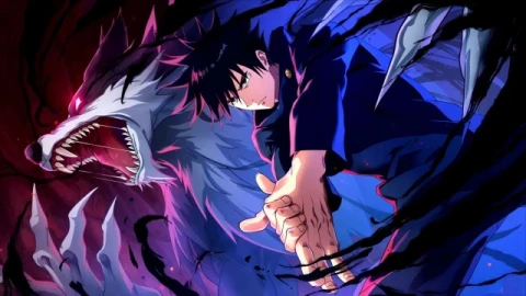 Jujutsu Kaisen - Megumi & Divine Dogs 4K Wallpaper - Free Live Wallpaper