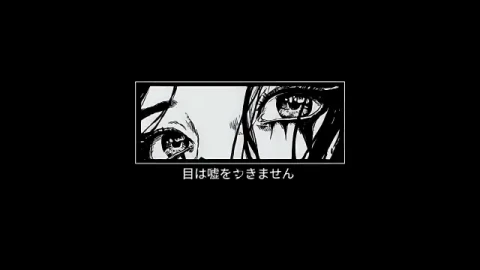 Monochrome Eyesneverlielivewallpaper - Free Live Wallpaper