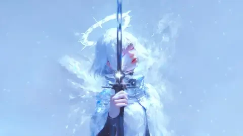 Crystalline Angel Live Wallpaper - Free Live Wallpaper