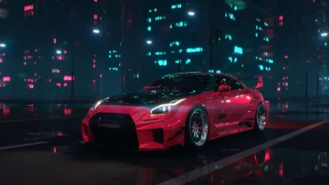 Nissan GT-R R35 by VISUALDON Live Wallpaper - Free Live Wallpaper