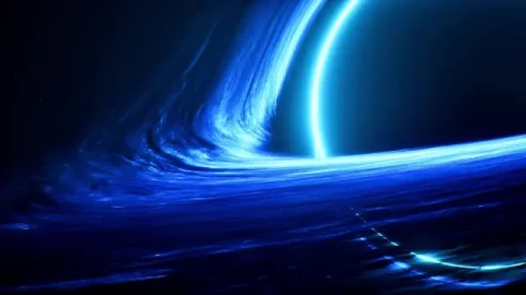 Blue Space Black Hole Live Wallpaper - Free Live Wallpaper