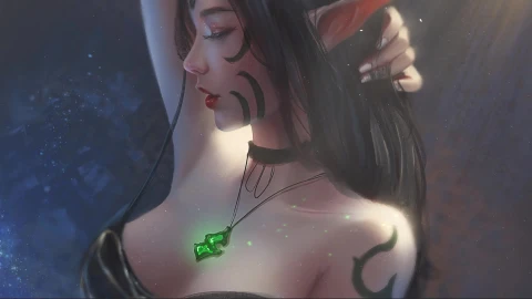 Cute Magical Elf Girl Live Wallpaper - Free Live Wallpaper