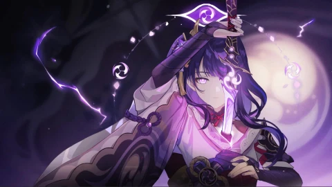 Raiden Shogun - Genshin Impact Anime Game Live Wallpaper - Free Live Wallpaper