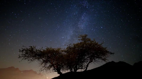 Milky Way Timelapse - Free Live Wallpaper