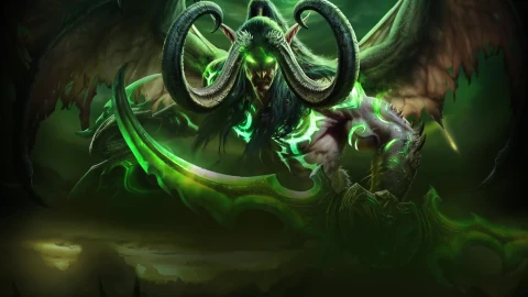 World Of Warcraft Illidan - Free Live Wallpaper