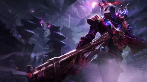 Blood Moon Jhin Animated Windows Wallpaper - Free Live Wallpaper
