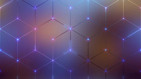 Hex Grid Lines Animated 4K Wallpaper - Free Live Wallpaper