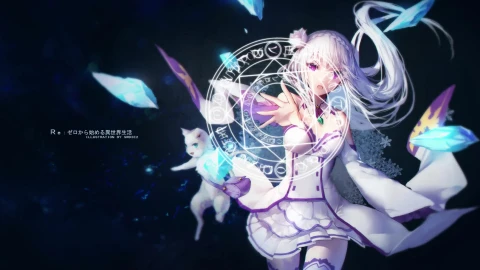 Re Zero Emilia Live Wallpaper - Free Live Wallpaper
