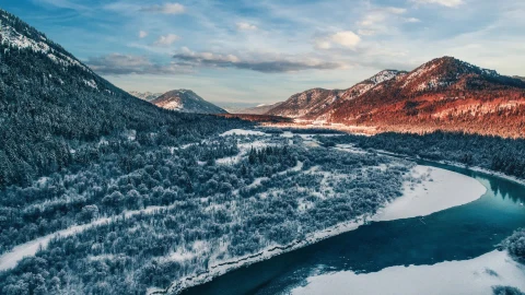 Sylvenstein Aerial Bavaria HD Live Wallpaper - Free Live Wallpaper