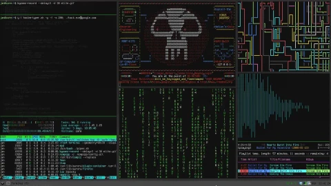 Hacker Screen HD LIve Wallpaper - Free Live Wallpaper