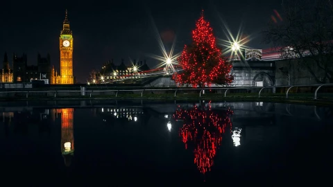 Big Ben Christmas Tree HD Live Wallpaper - Free Live Wallpaper