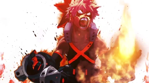 DesktopHut Boku no Hero Academia Bombing king Live Wallpaper - Free Live Wallpaper