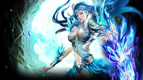 Dragon Awaken Game Frost Queen HD Live Wallpaper - Free Live Wallpaper