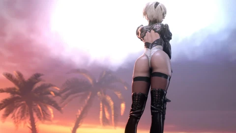 Nier Automata Shake that Live Wallpaper - Free Live Wallpaper