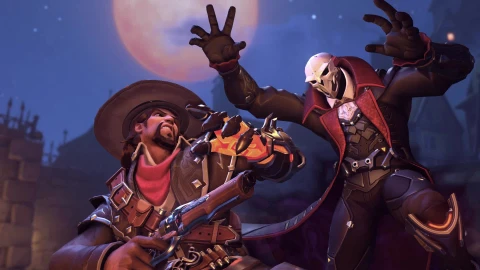Reaper and Mcree Halloween Terror HD Live Wallpaper - Free Live Wallpaper