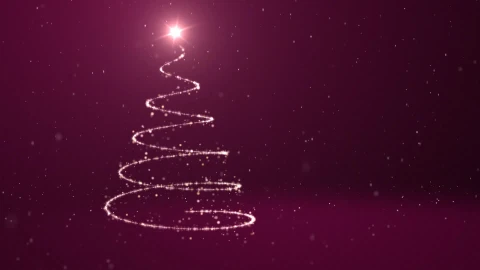 Spiral Tree Christmas Live Wallpaper - Free Live Wallpaper
