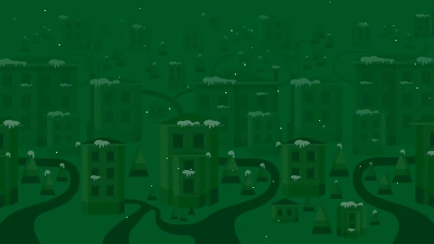 Green City Winter Snow Live Wallpaper HD - Free Live Wallpaper