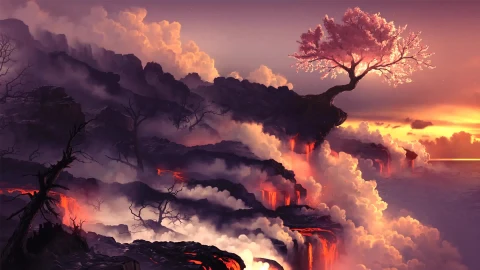 HD Sakura Tree Live Wallpaper - Free Live Wallpaper
