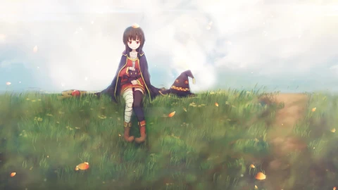 Megumin Konosuba 1440p 60fps Live Wallpaper - Free Live Wallpaper