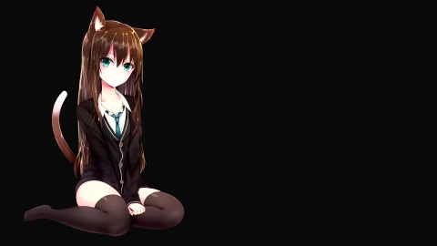 Neko Anime Animated Wallpaper - Free Live Wallpaper