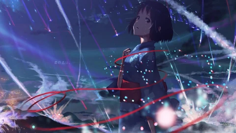 Kimi No Na Wa Anime Girl Live Wallpaper Free - Free Live Wallpaper