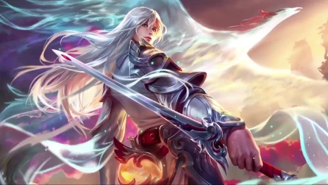 DesktopHut.com Chinese Warrior Girl Live Wallpaper Free - Free Live Wallpaper