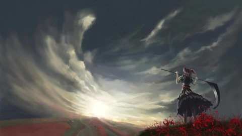 Touhou Onozuka Komachi Live Wallpaper Free - Free Live Wallpaper