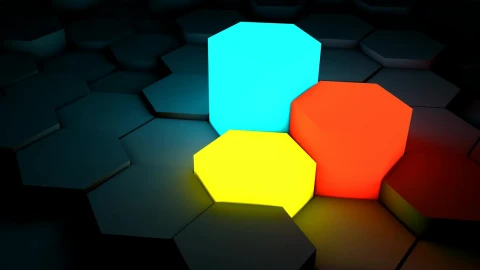 Color Hexagon Live Wallpaper - Free Live Wallpaper