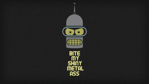 Futurama Bender Glitch Live Wallpaper - Free Live Wallpaper