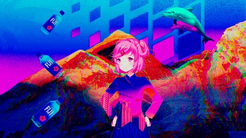 Natsuki wave 4K 60FPS Live Wallpaper - Free Live Wallpaper