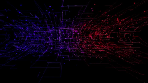 Blue And Red Particles Live Wallpaper Free - Free Live Wallpaper