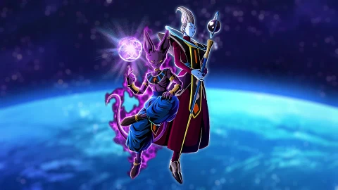 DBS Beerus Whis Live Wallpaper Free - Free Live Wallpaper