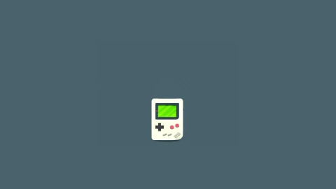Jumping Gameboy Minimal Live Wallpaper - Free Live Wallpaper