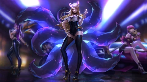 Kda Ahri Heart Live Wallpaper - Free Live Wallpaper