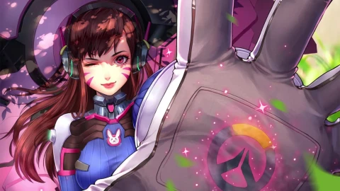 Overwatch Dva Magic Live Wallpaper - Free Live Wallpaper
