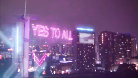 Yes To All Neon Light HD Live Wallpaper - Free Live Wallpaper