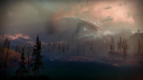 Shard Of The Traveler Dawn - Free Live Wallpaper