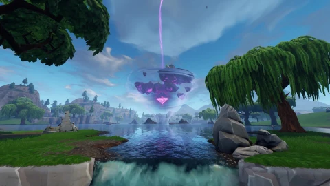 Fortnite Floating Island Live Wallpaper - Free Live Wallpaper