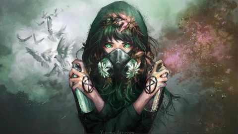 Animated Rgb Girl Live Wallpaper - Free Live Wallpaper
