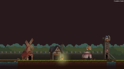 Crusader Quest Pixel Live Wallpaper - Free Live Wallpaper