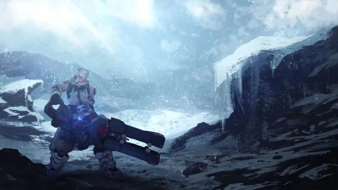 Zarya In The Snow Live Wallpaper - Free Live Wallpaper