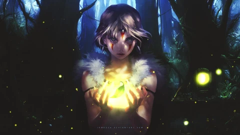 Mononoke Hime Anime Live Wallpaper - Free Live Wallpaper