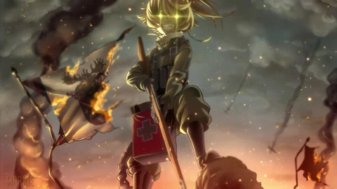 Tanya The Evil Young Girls War Live Wallpaper - Free Live Wallpaper