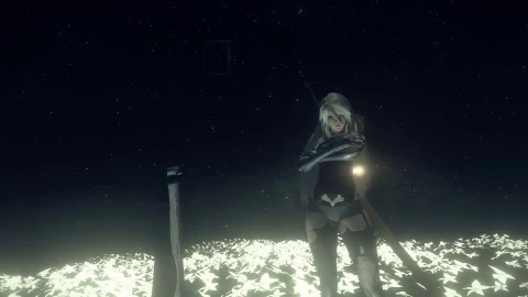 Nier Automata Long Hair Live Wallpaper - Free Live Wallpaper