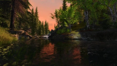 The Elder Scrolls Skyrim River To Riverwood Live Wallpaper - Free Live Wallpaper